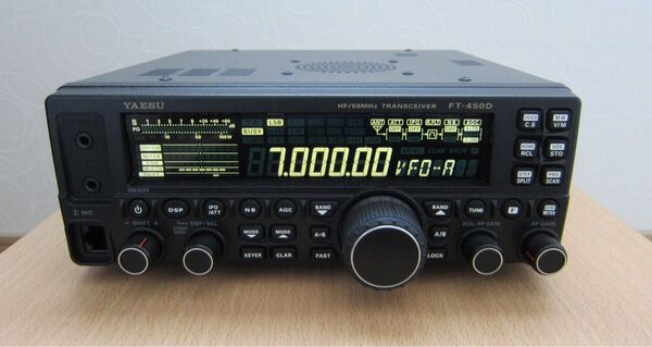 【八重洲】FT-450D HF/50MHzオールモード機 100W