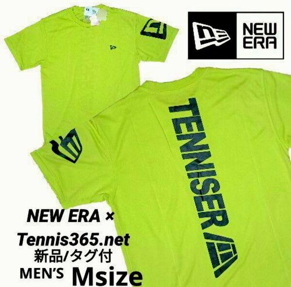 M■新品 NEW ERA(ニューエラ) Tennis365.net 限定 コラボ 吸水速乾 TENNISER Tシャツ