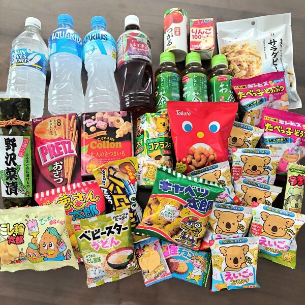 【詰め合わせ】 お菓子 ドリンク ジュース 漬物