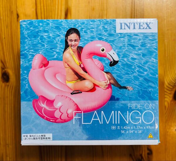 INTEX フラミンゴ フロート 浮き輪 ピンク