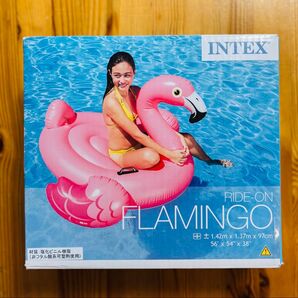 INTEX フラミンゴ フロート 浮き輪 ピンク