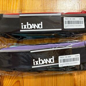 ixband ポケッツのび〜るポーチベルト タオル特別セット レッド パープル