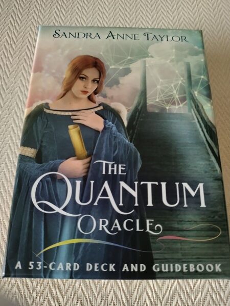 美品 The Quantum Oracle オラクルカード 日本語解説書付き