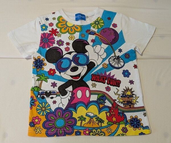 東京ディズニーリゾート ミッキー Tシャツ キッズ 半袖 110 キャラクター