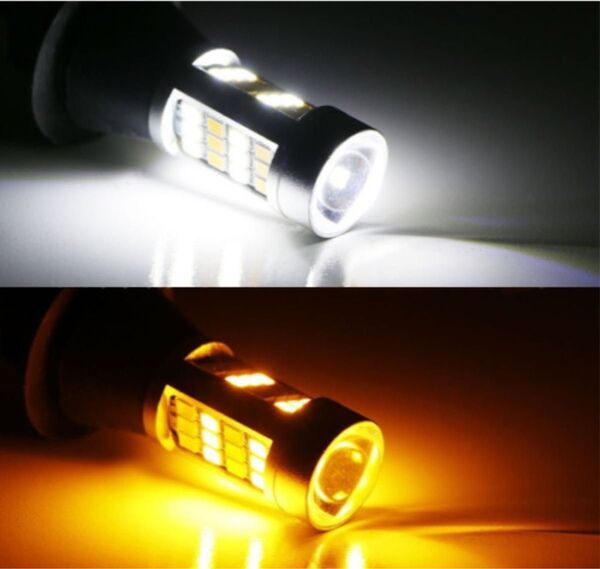 T20 LED ウィンカーポジションキット LED42連 ウインカー ホワイト アンバー ハイフラ防止 抵抗器付 ピンチ部違い対応