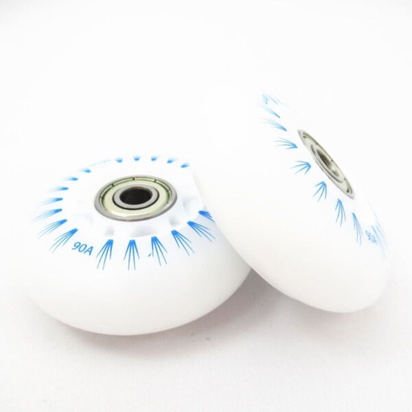 リップスティックデラックスミニ 互換 ウィール 68mm 交換用 スケボー 光る タイヤ ブルーカラー リップスター 互換