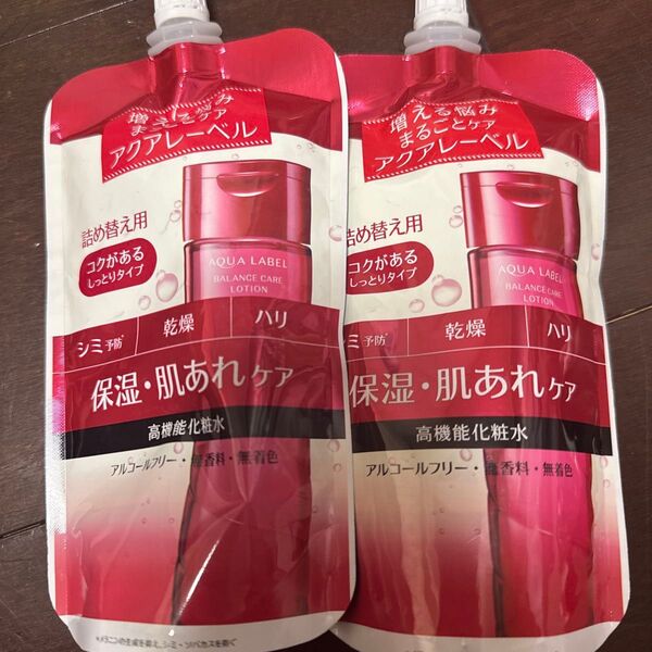 アクアレーベル バランスケア ローション RM(コクがあるしっとりタイプ) (詰め替え用) 180ml (医薬部外品)