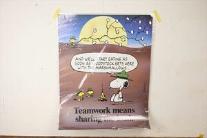 BEST EFFORT Snoopy постер / Beagle ska uto Peanuts / Woodstock /14789