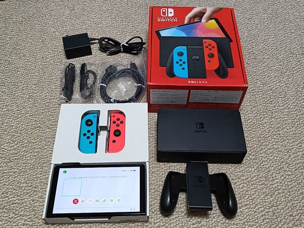 ニンテンドースイッチ 有機ELモデル ネオンブルー ネオンレッド