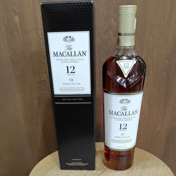 The MACALLAN 12年 シェリーオークカスク 700ml