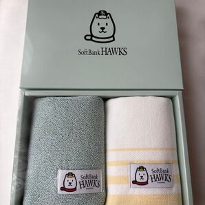 ソフトバンクホークス ハンドタオル 2枚
