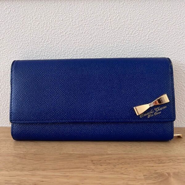 【Samantha thavasaサマンサタバサ】ブルー 長財布 財布