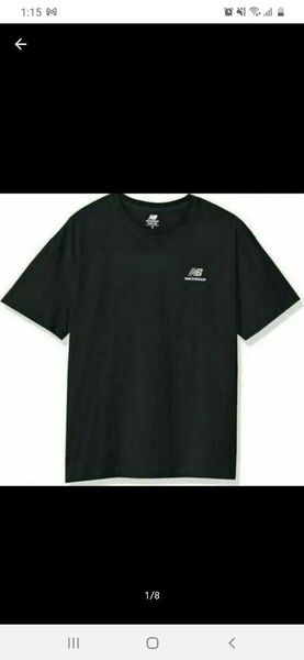 New Balance Tシャツ 黒 S