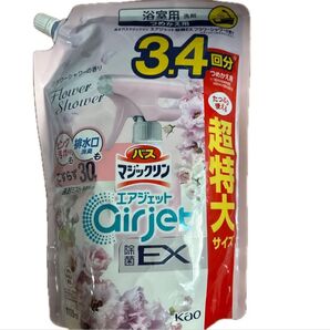 バスマジックリン エアジェット 除菌EX つめかえ用 超特大 1100ml