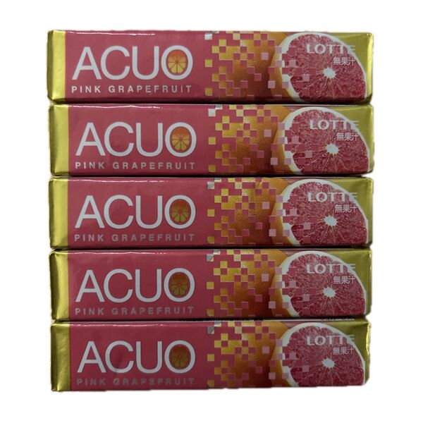 ロッテ ACUO ピンクグレープフルーツ 14粒 5個セット