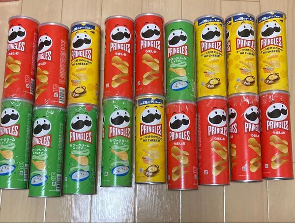 プリングルス 18本 pringles うましお サワークリーム&オニオン チーズ チーズ お菓子 スナック菓子 まとめ売り