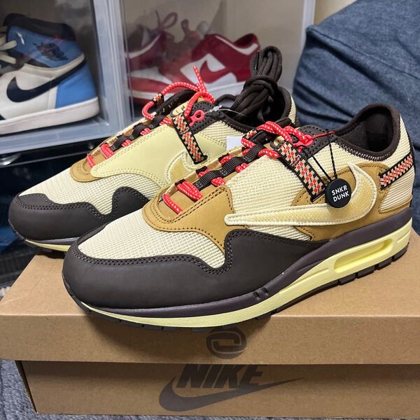 Travis Scott × Nike Air Max 1 "CACT.US Brown"