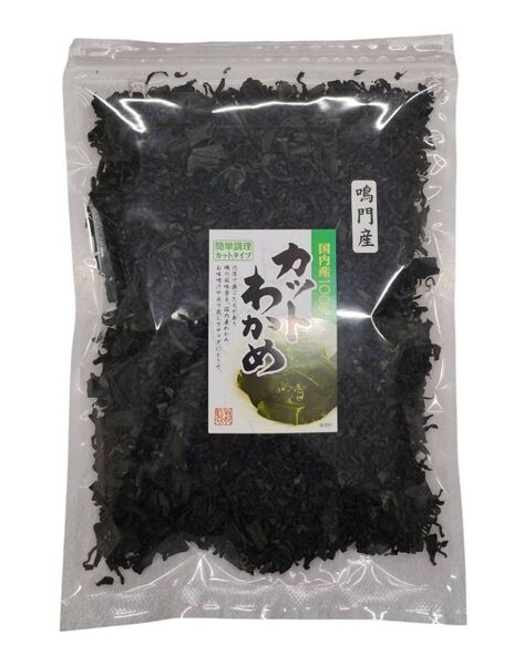 【鳴門産】 乾燥 カットわかめ 100g (チャック袋入)