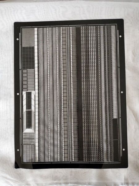 建築模型 モダン ドア 外構