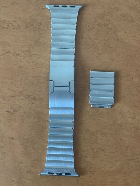 apple watch 純正リンクブレスレット シルバー42mm〜49mm