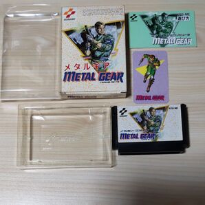 【FC】 メタルギア 保護ケース付き ファミコンソフト