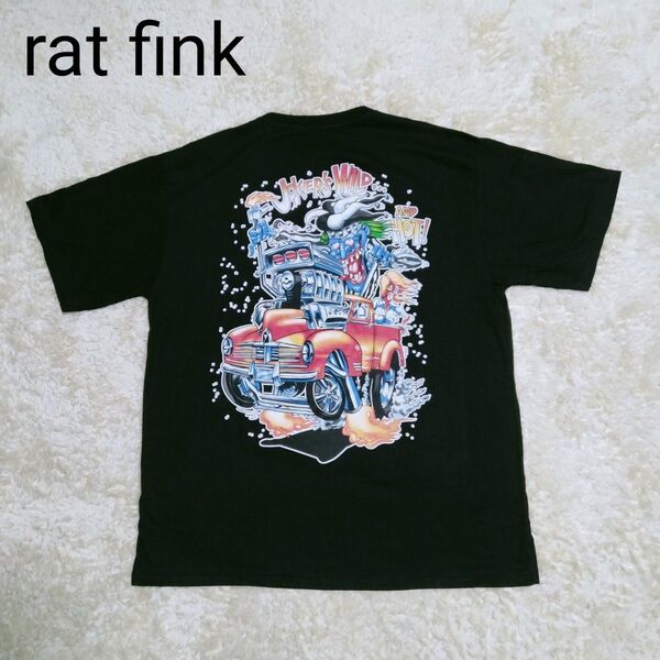 1569 rat fink エドロス Tシャツ XL big daddy