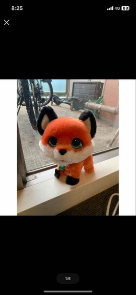 最終値下げ!美品!ファーリアル おさんぽこぎつね