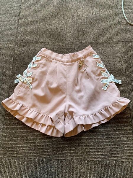 120センチ フリルショートパンツ