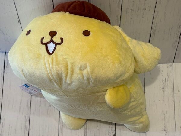 ポムポムプリン ぬいぐるみ サイズ大