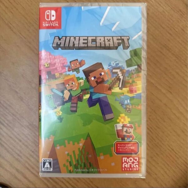 【新品未開封】Minecraft(マインクラフト) Nintendo Switch パッケージ版 純正