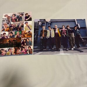 SixTONES こっから クリアファイル ステッカー 2点セット