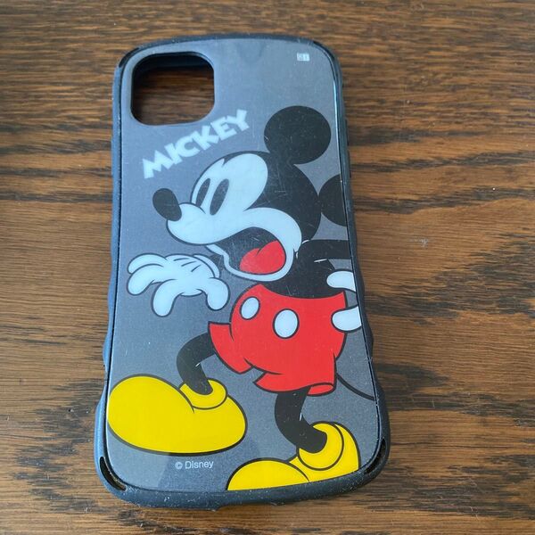 iPhone11カバー ミッキーマウスMickey Mouse 黒 ブラック スマホケース iPhoneケース