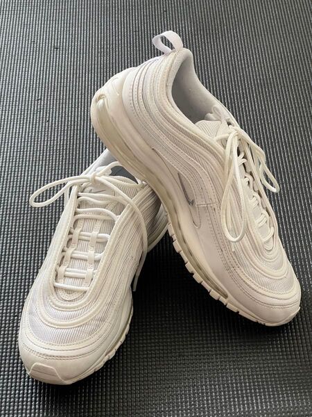 NIKE AIR MAX 97 白スニーカー 元箱 紙タグ付きMENS27.5センチ