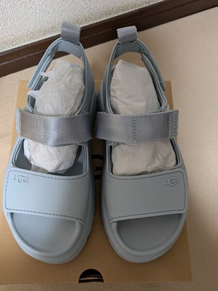 【美品】UGG ★サンダル グレー23cm