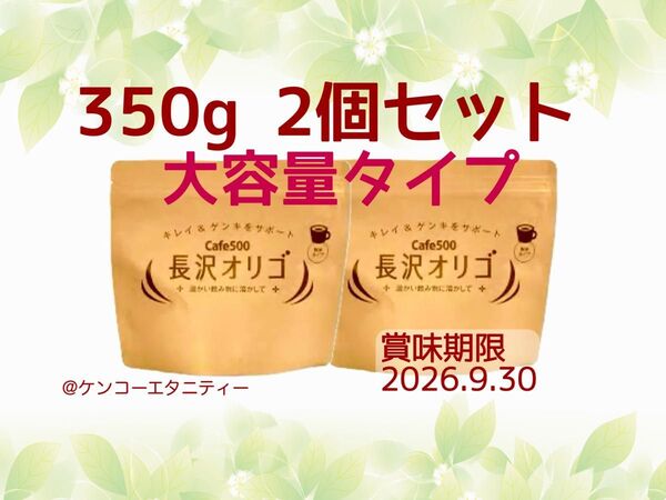 長沢オリゴ 350g (大容量タイプ)2個セット 説明書付き