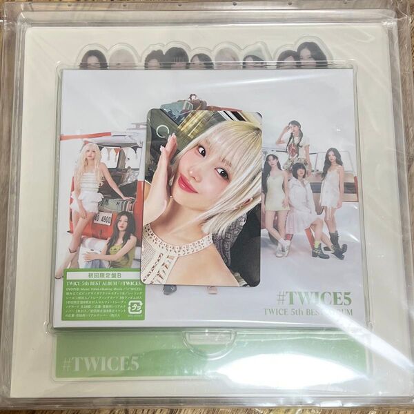 TWICE #TWICE5 初回限定盤B モモ トレカ シリアルなし