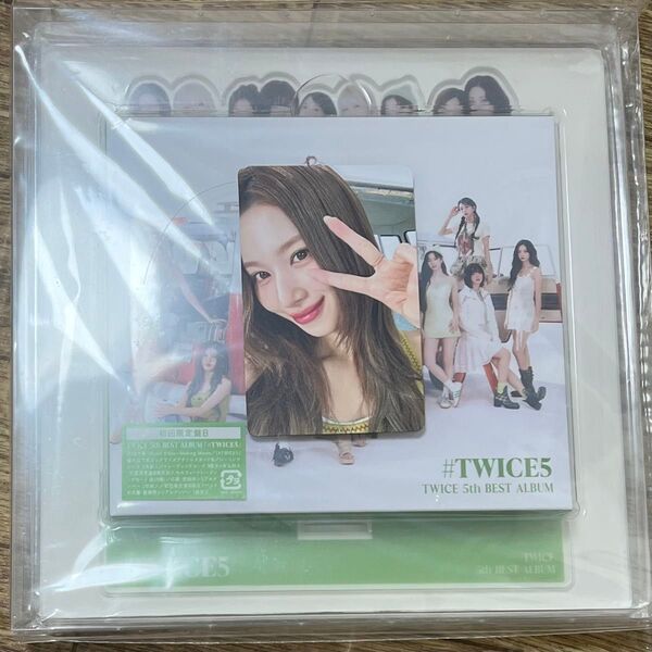 TWICE #TWICE5 初回限定盤B サナ トレカ シリアルなし