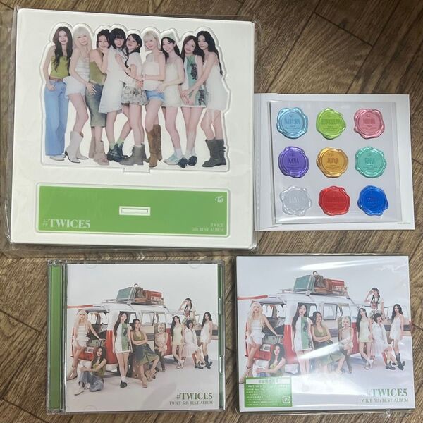 #TWICE5 TWICE 5th 初回限定版B シリアル、トレカなし