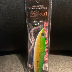新品 未開封 CB ONE シービーワン QUICK ZERO1 クイックゼロワン 200g グリーンゴールドグローベリー