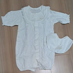 新生児 カバーオール お宮参り