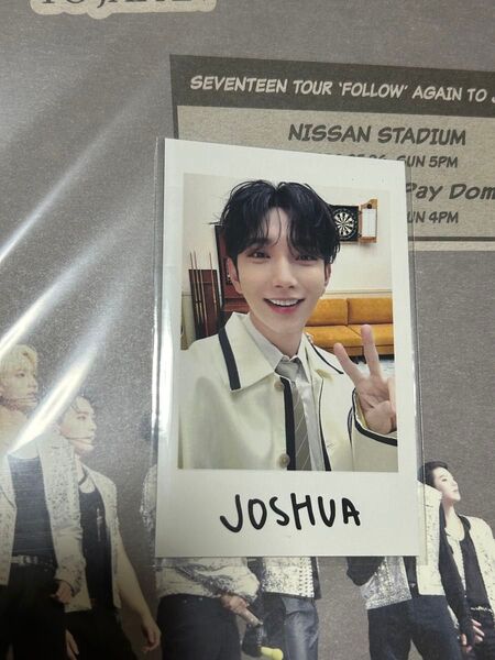 SEVENTEEN セブチ HOLIDAY インスタントフォト チェキ トレカ ジョシュア