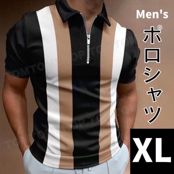 ポロシャツ XL プレゼント 誕生日 父の日 通気性 薄手 夏 快適 ストレッチ スポーツ ゴルフ 半袖 吸汗 速乾