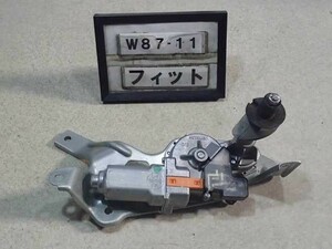 H20年 フィット GE6 前期 純正 リア ワイパーモーター 中古 即決