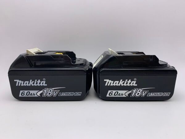 正常動作品 2個 マキタ 18V バッテリー BL1860B y7