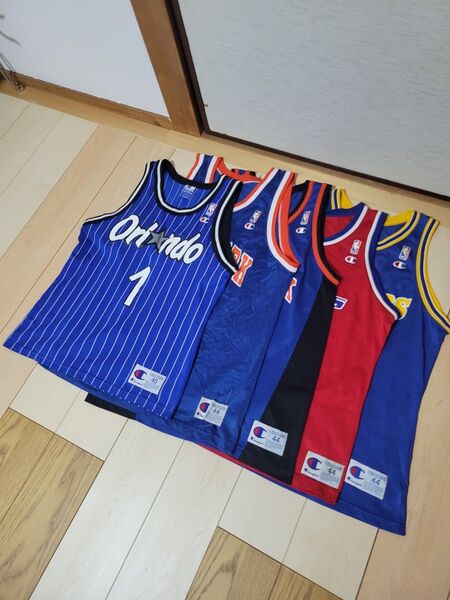 NBA レプリカユニフォーム 5枚セット Champion製