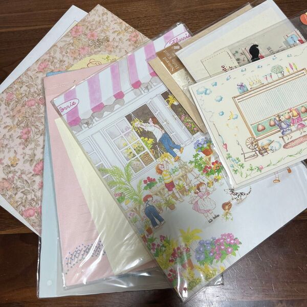レトロ レターセット メッセージカード うさぎ ノート 昭和レトロ 平成レトロ