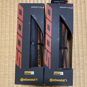 新品 コンチネンタル グランプリ 5000 トランスペアレント 2本セット
