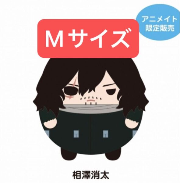 タグ付き★僕のヒーローアカデミア★ヒロアカ★アニメイト限定★ふわコロりんMsize7★Mサイズ★ぬいぐるみ★マスコット★相澤消太