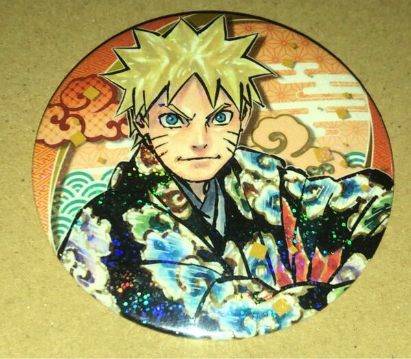 レア★NARUTO★コレクション缶バッジ★新作歌舞伎★ホロ★うずまきナルト