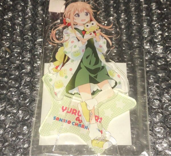 ゆるゆり★サンリオキャラクターズ★アクリルスタンド★アクスタ★歳納京子&けろけろけろっぴ